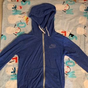 Nike zip up sweatshirt